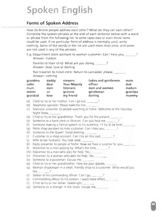 Advanced Vocabulary & Idiom.