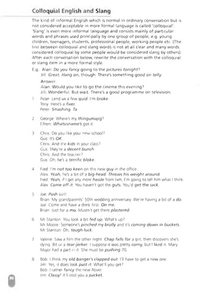 Advanced Vocabulary & Idiom.