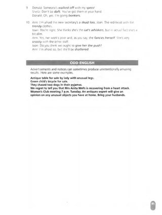 Advanced Vocabulary & Idiom.