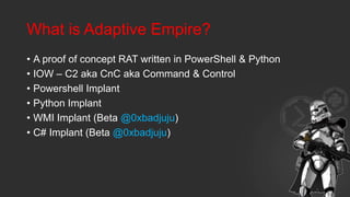 Advanced Weapons Training for the Empire | PPTX