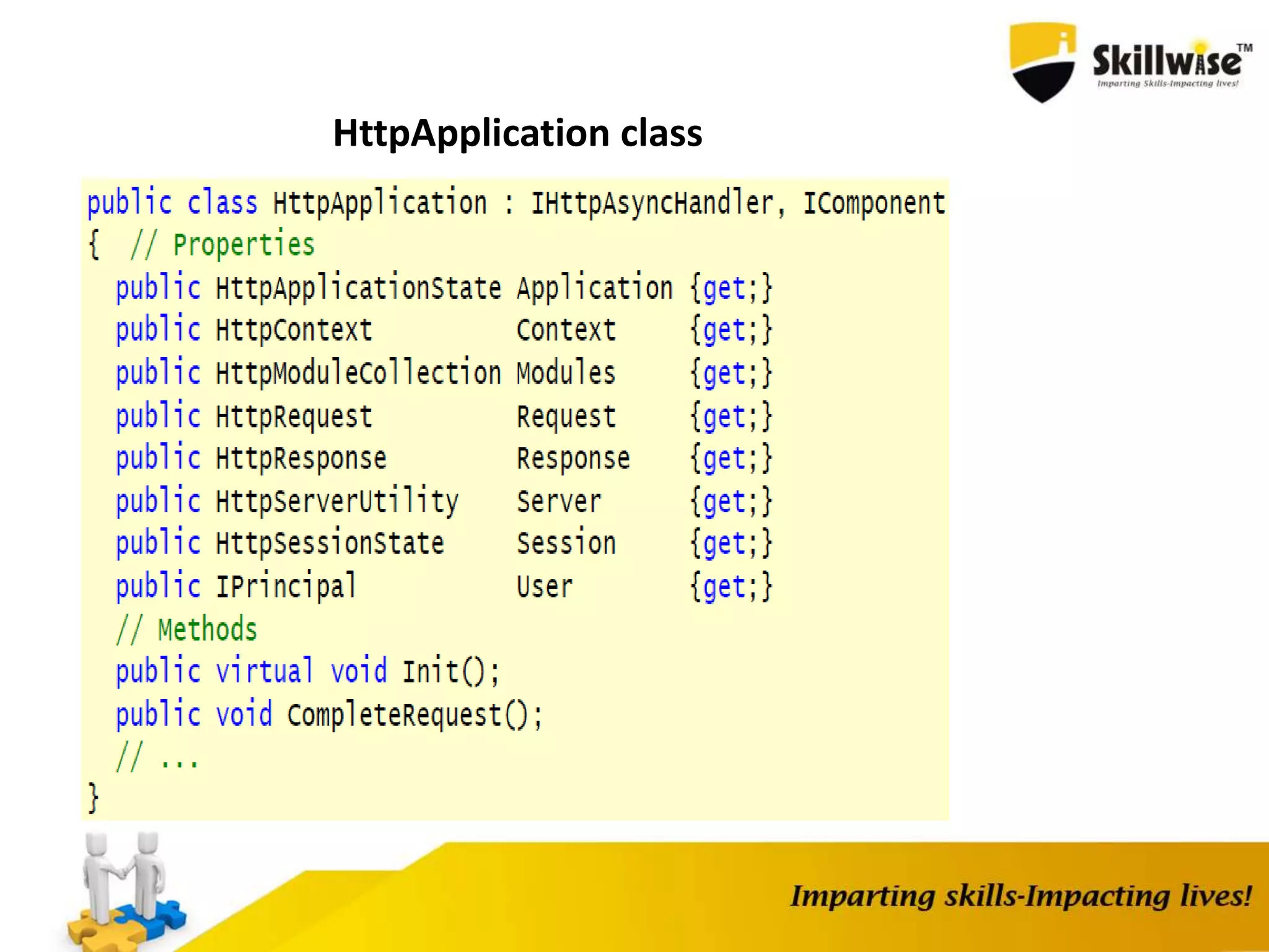 HttpApplication class 