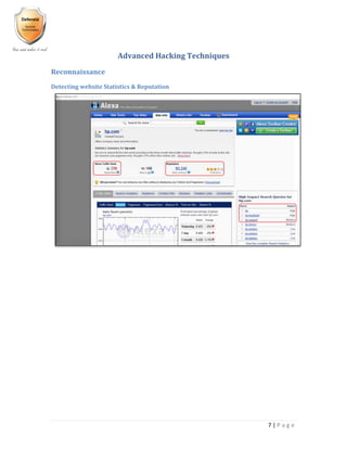 Advanced web application hacking and exploitation | PDF