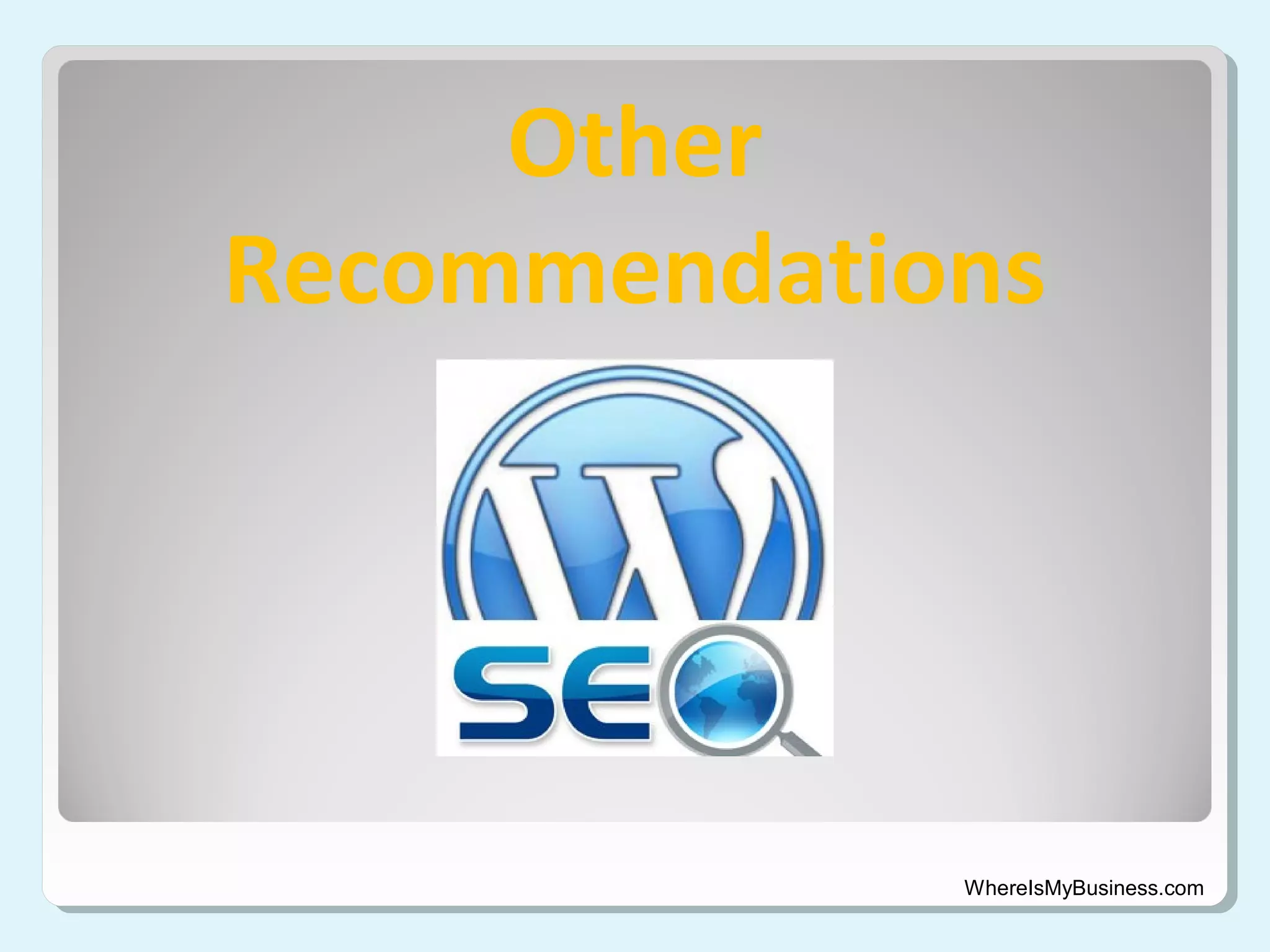 Other
Recommendations

WhereIsMyBusiness.com

 