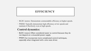 presentation on BLDC & PMSM Motor by advance electric drive | PDF