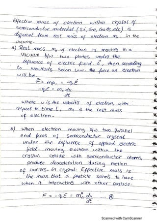 Advance electronics,semiconductor devices