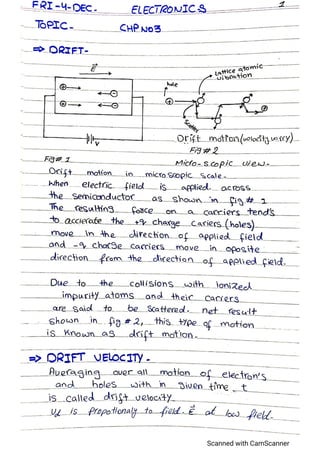 Advance electronics,semiconductor devices