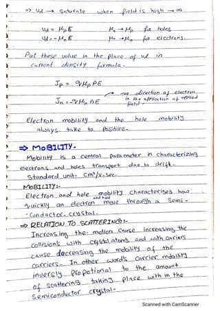 Advance electronics,semiconductor devices