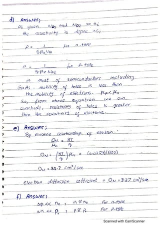 Advance electronics,semiconductor devices