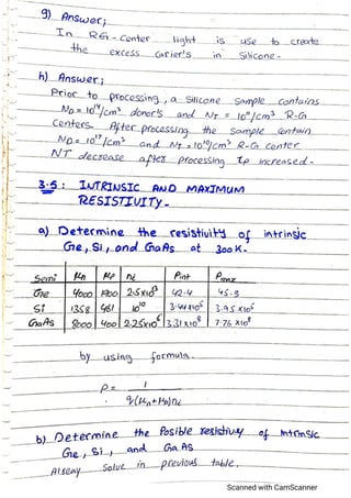 Advance electronics,semiconductor devices