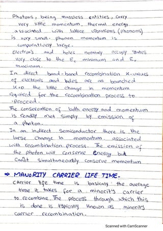 Advance electronics,semiconductor devices