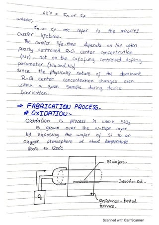 Advance electronics,semiconductor devices