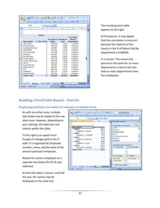 Mastering Advanced Excel Techniques: Formulas, Filters, and PivotTables ...