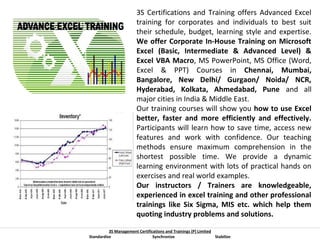 Advance Excel Training | PPT