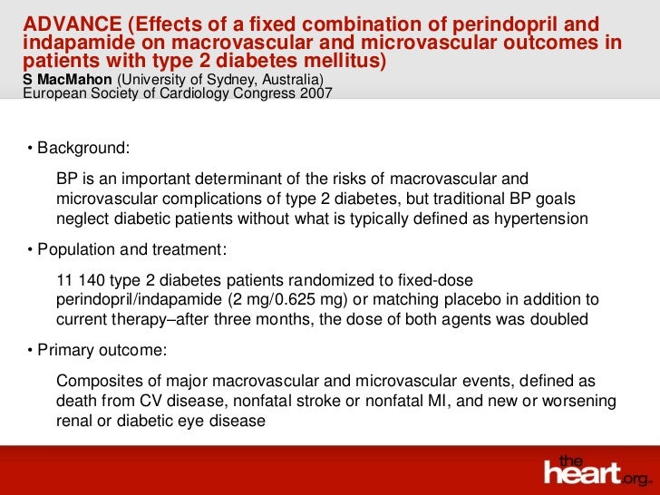 ADVANCE trial Summary & Results
