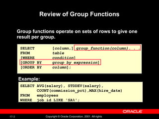 Today write 60 char about oracle sql advance group by and cube rollup ...