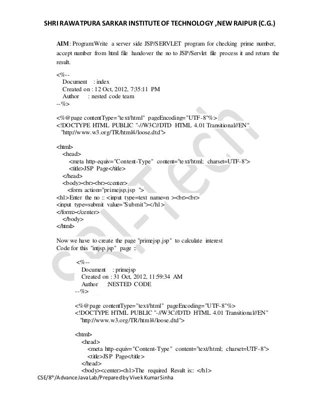 Advance Java advance java