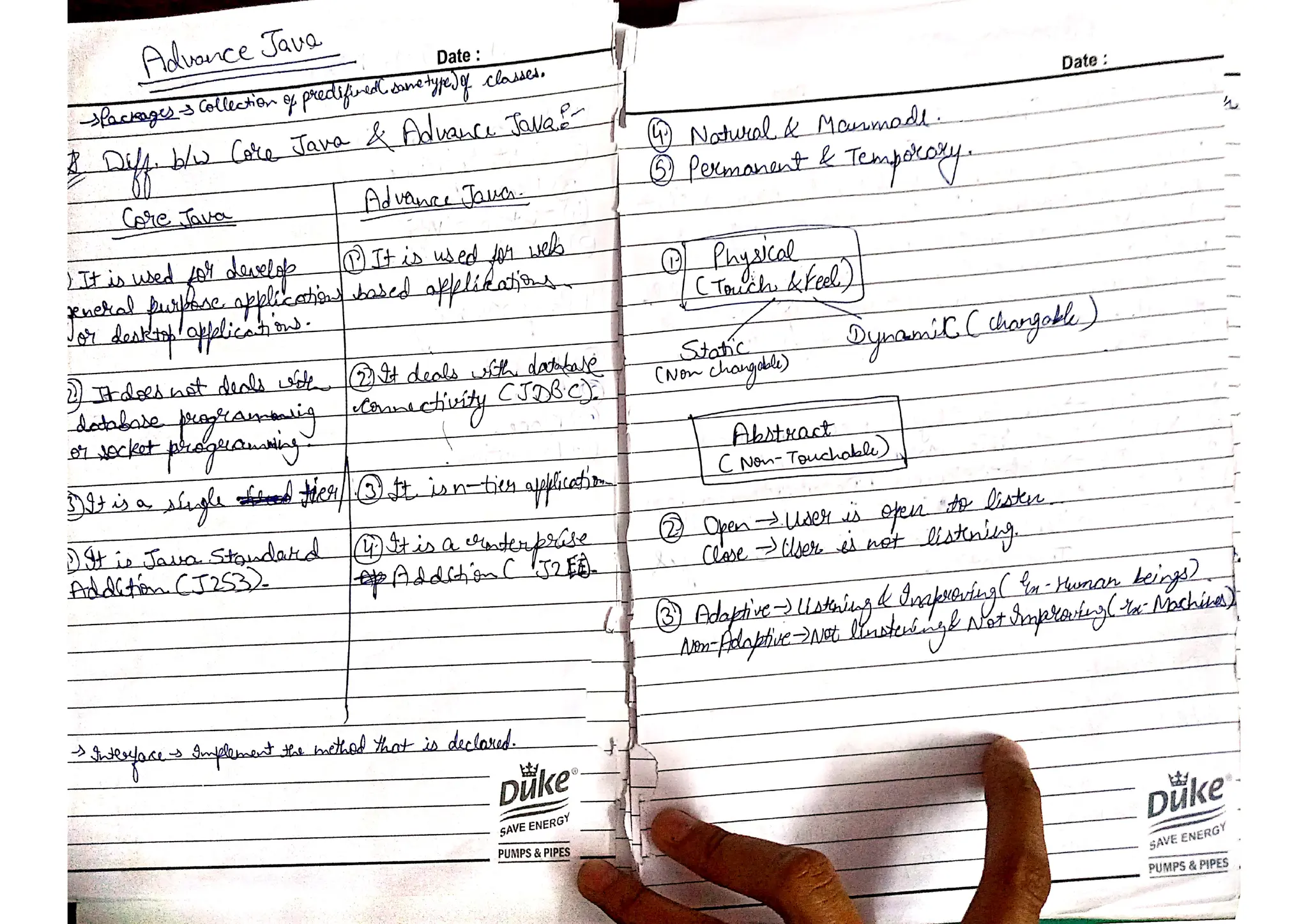 Advance Java notes.pdf By Lachoo college