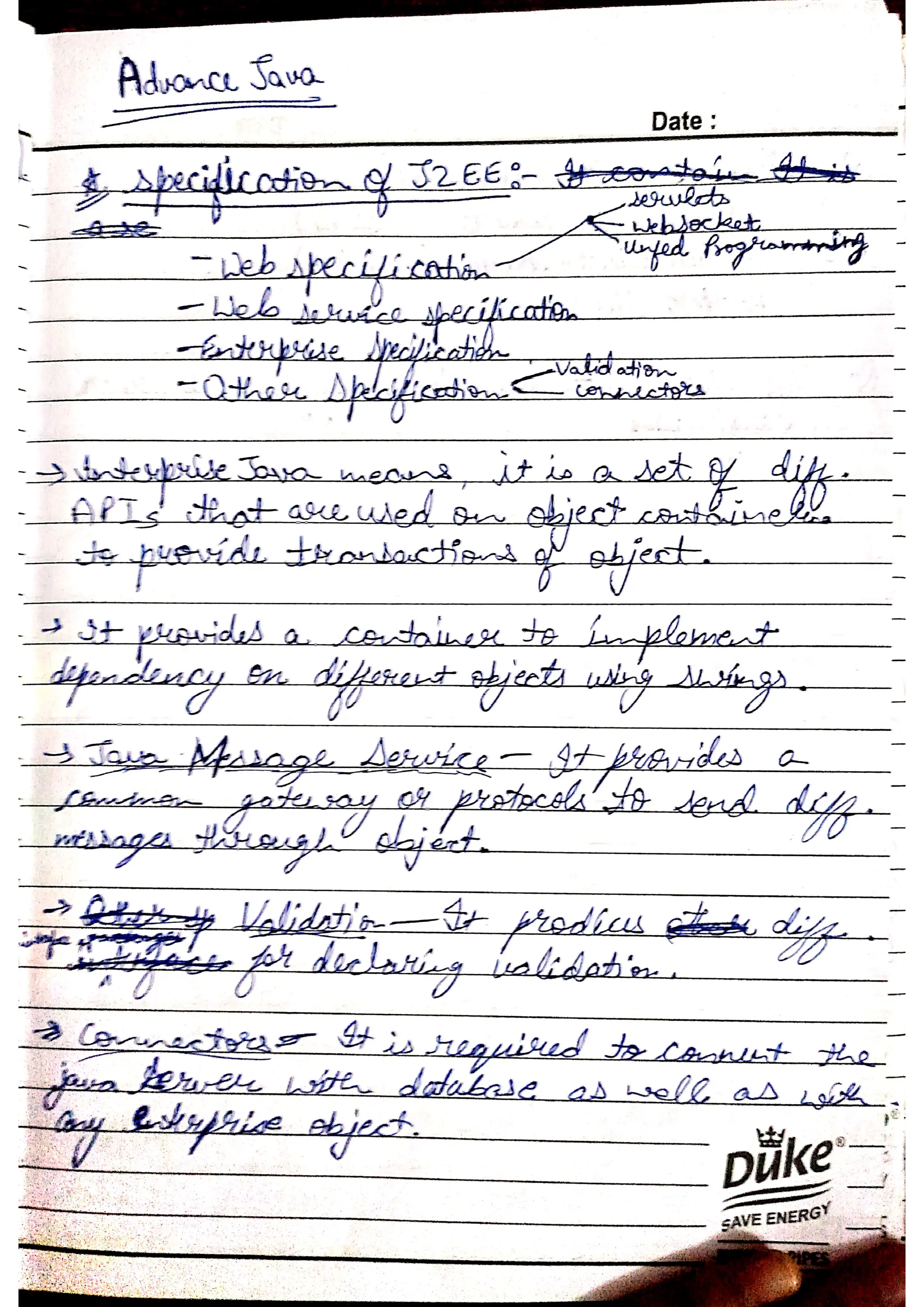 Advance Java notes.pdf By Lachoo college