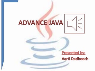 Advance Java Topics (J2EE) | PPT