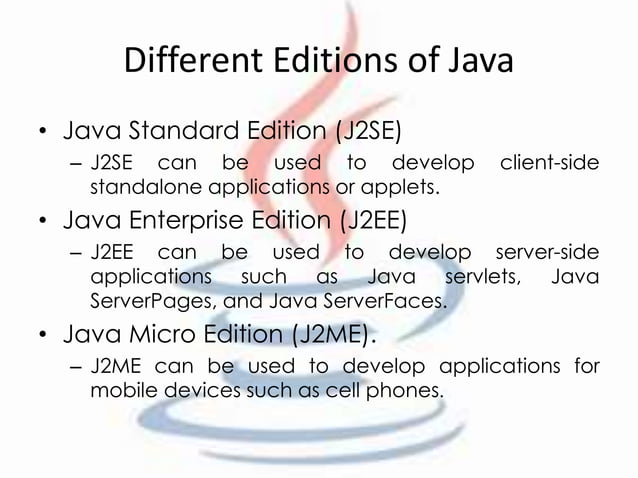 Advance Java Topics (J2EE) | PPTX | Web Development | Internet