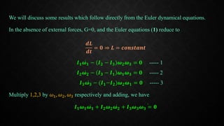 MOTION OF A RIGID BODY IN SPACE | PPTX