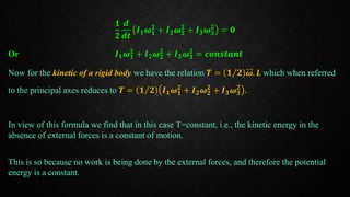 Rigidity In Space Example MOTION OF A RIGID BODY IN SPACE | PPTX
