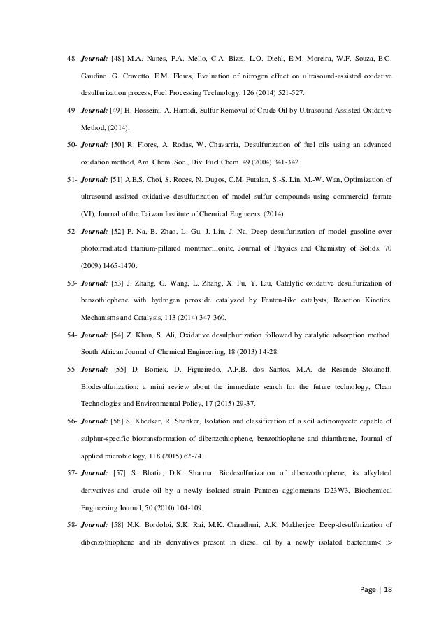 Advancements In Diesel Desulphurization Pdf