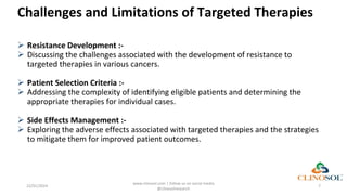 Advancements in Targeted Therapies for Precision Treatment | PPTX