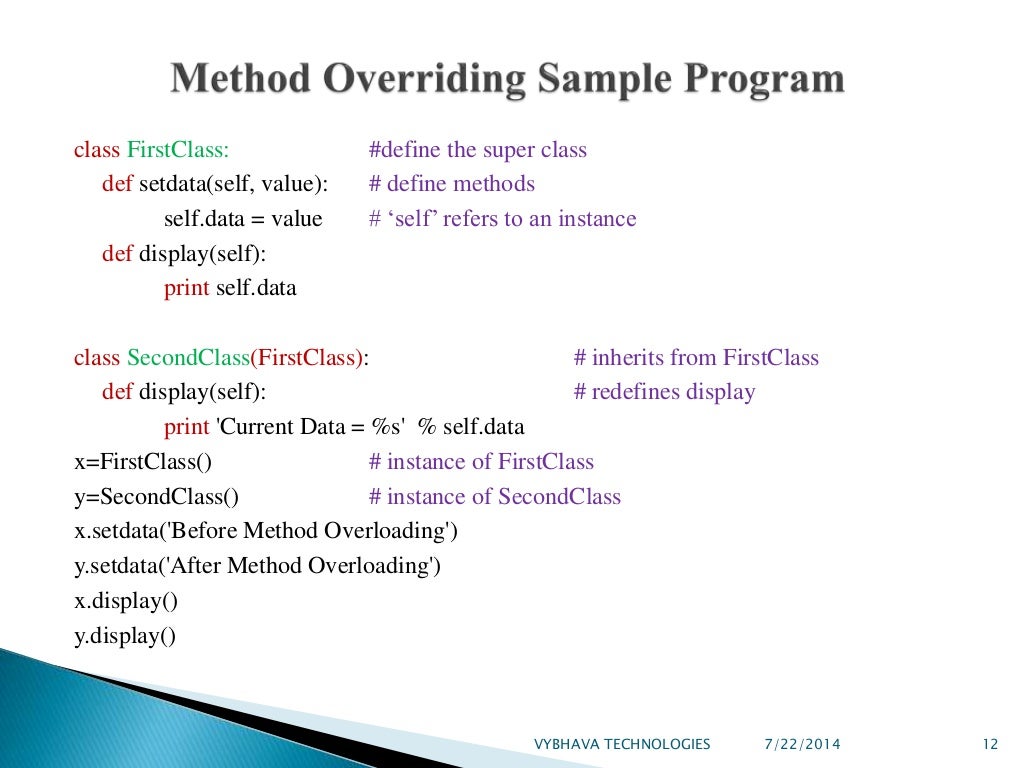 Advance OOP concepts in Python