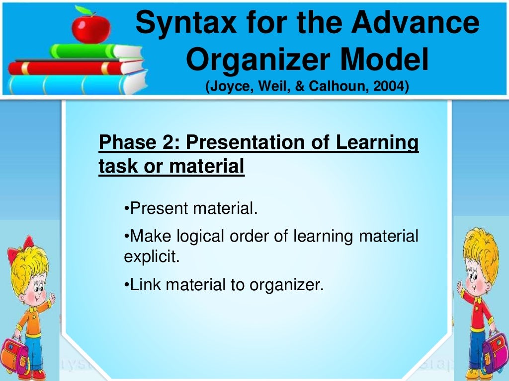 Advance Organizer ppt.