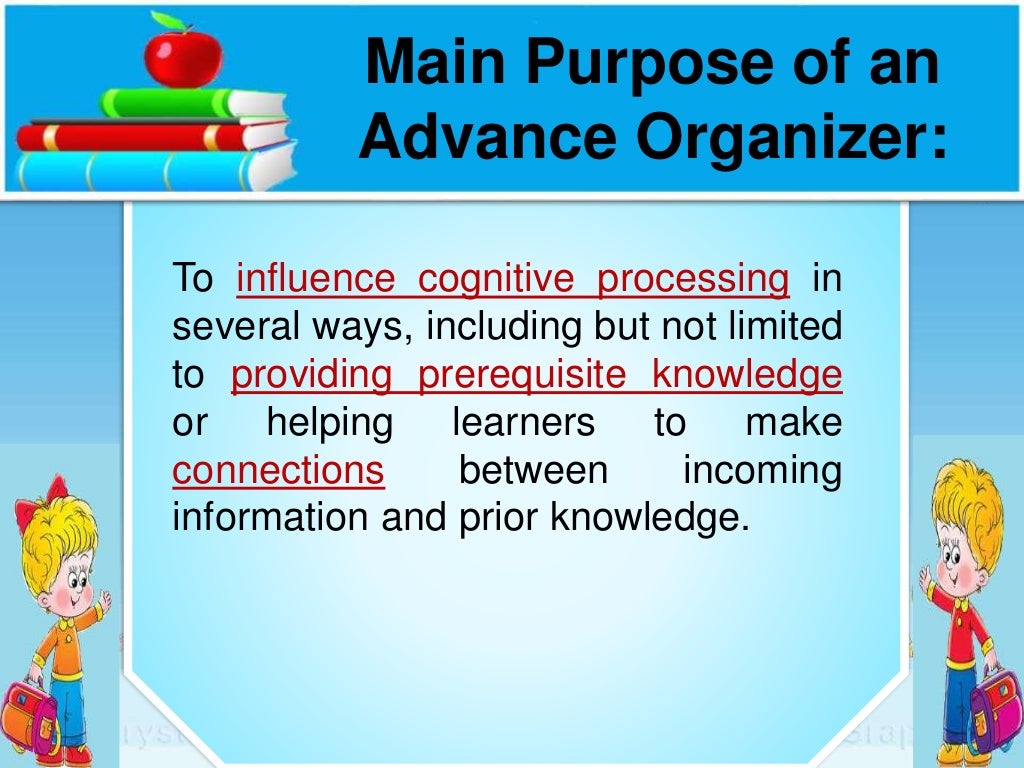 Advance Organizer ppt.