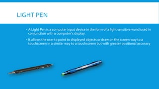 Advance peripheral devices | PPTX