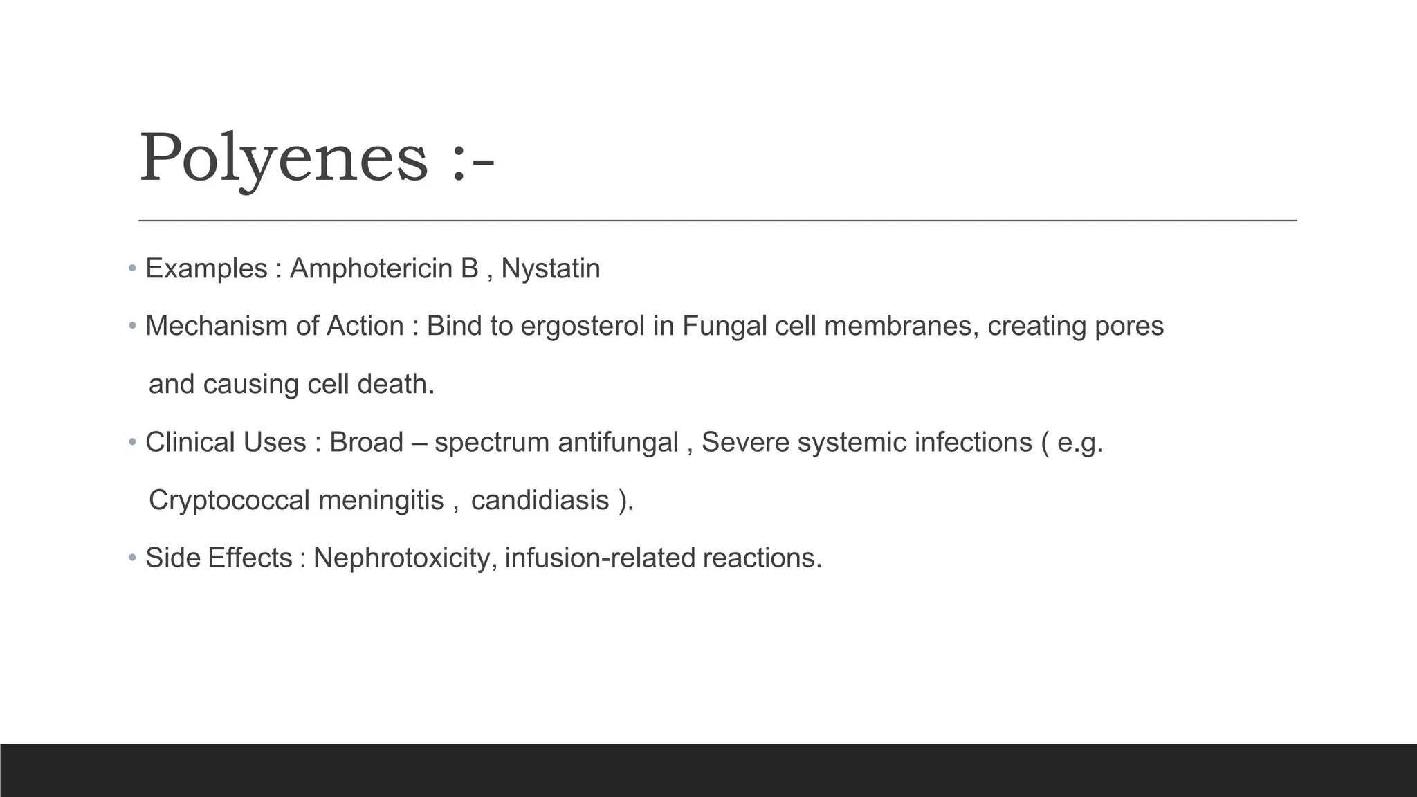 ANTI FUNGAL AGENTS AND THEIR MECHANISM OF ACTION. | DOCX