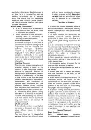 Advance research methods | PDF