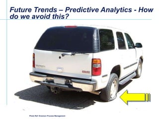 Future Trends – Predictive Analytics - How do we avoid this? Photo Ref: Emerson Process Management 