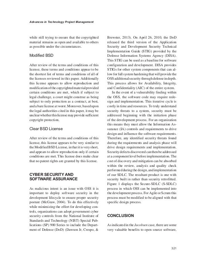 Advances in Technology Project Management: Review of Open Advances in Technology Project Management: Review of Open