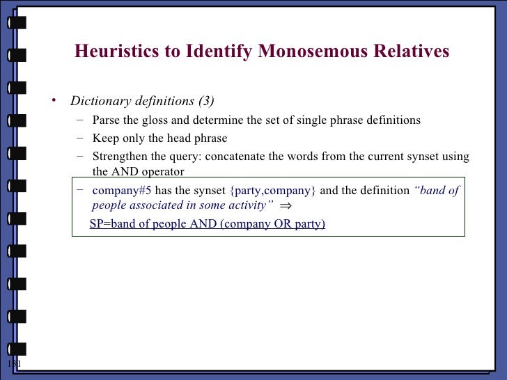 Advances In Wsd Aaai 2005 slideshare - 웹