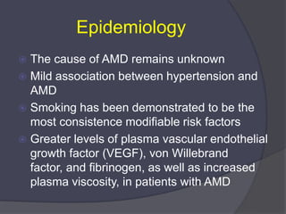 Advances in Amd And Oct | PPTX