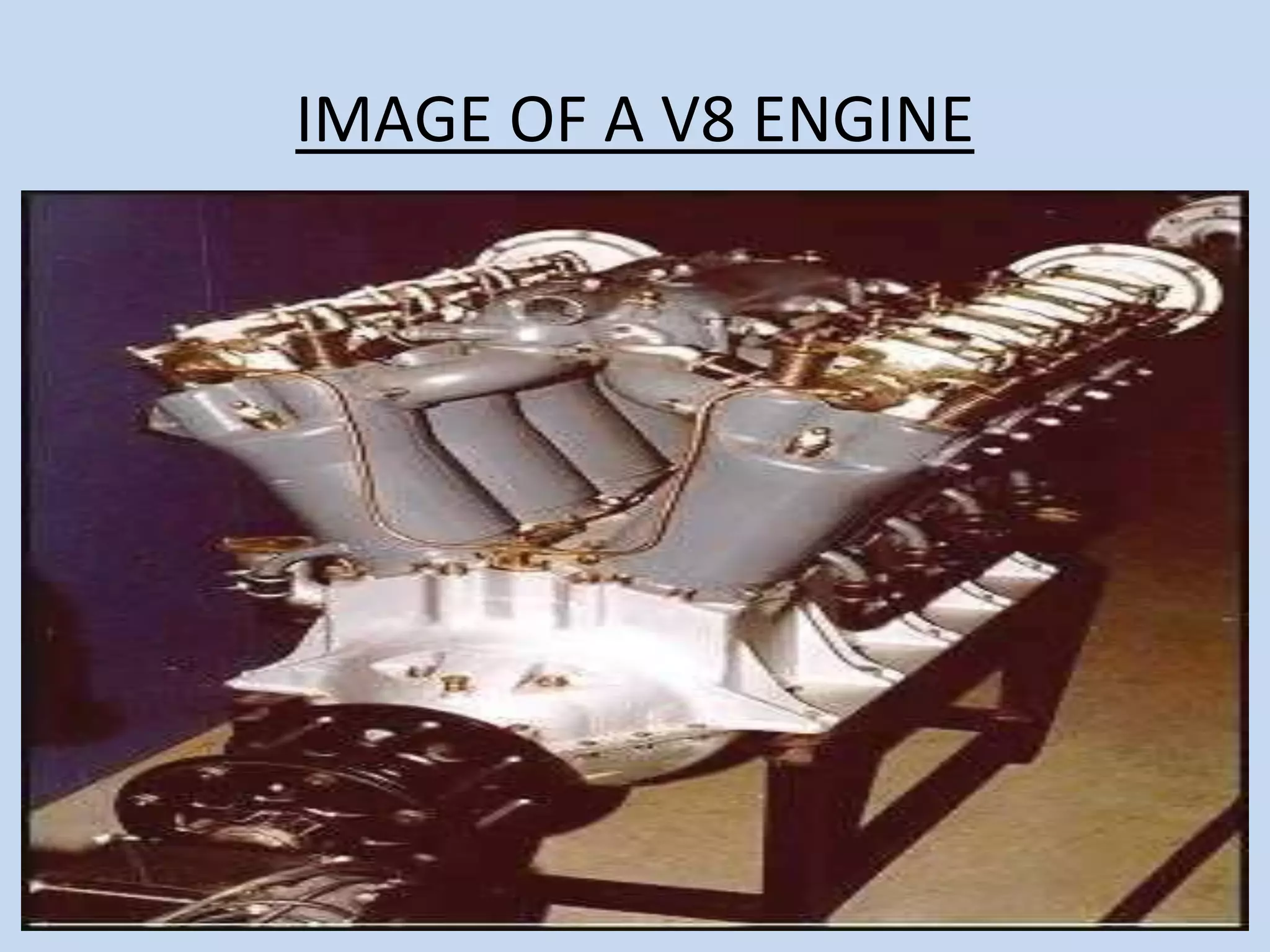 IMAGE OF A V8 ENGINE