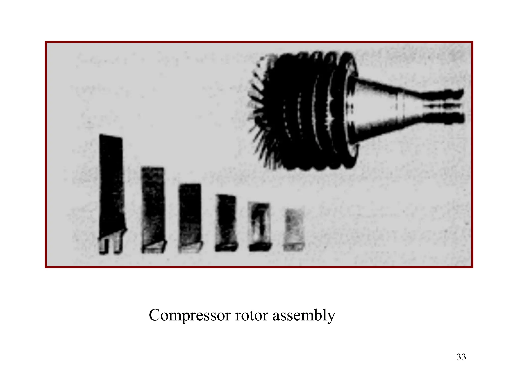 33
Compressor rotor assembly
 