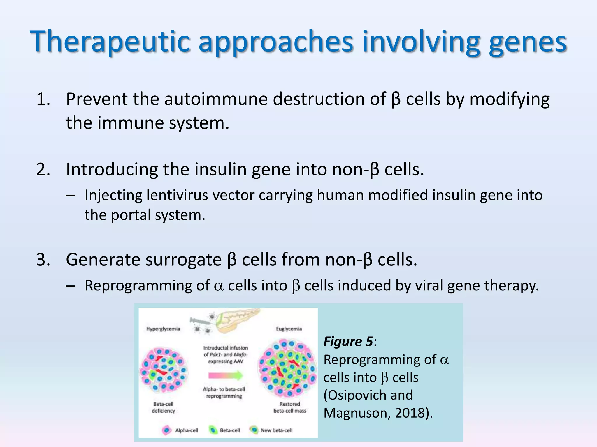 Advances in Gene therapy for type 1 diabetes | PPTX