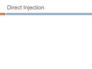 Direct Injection
 