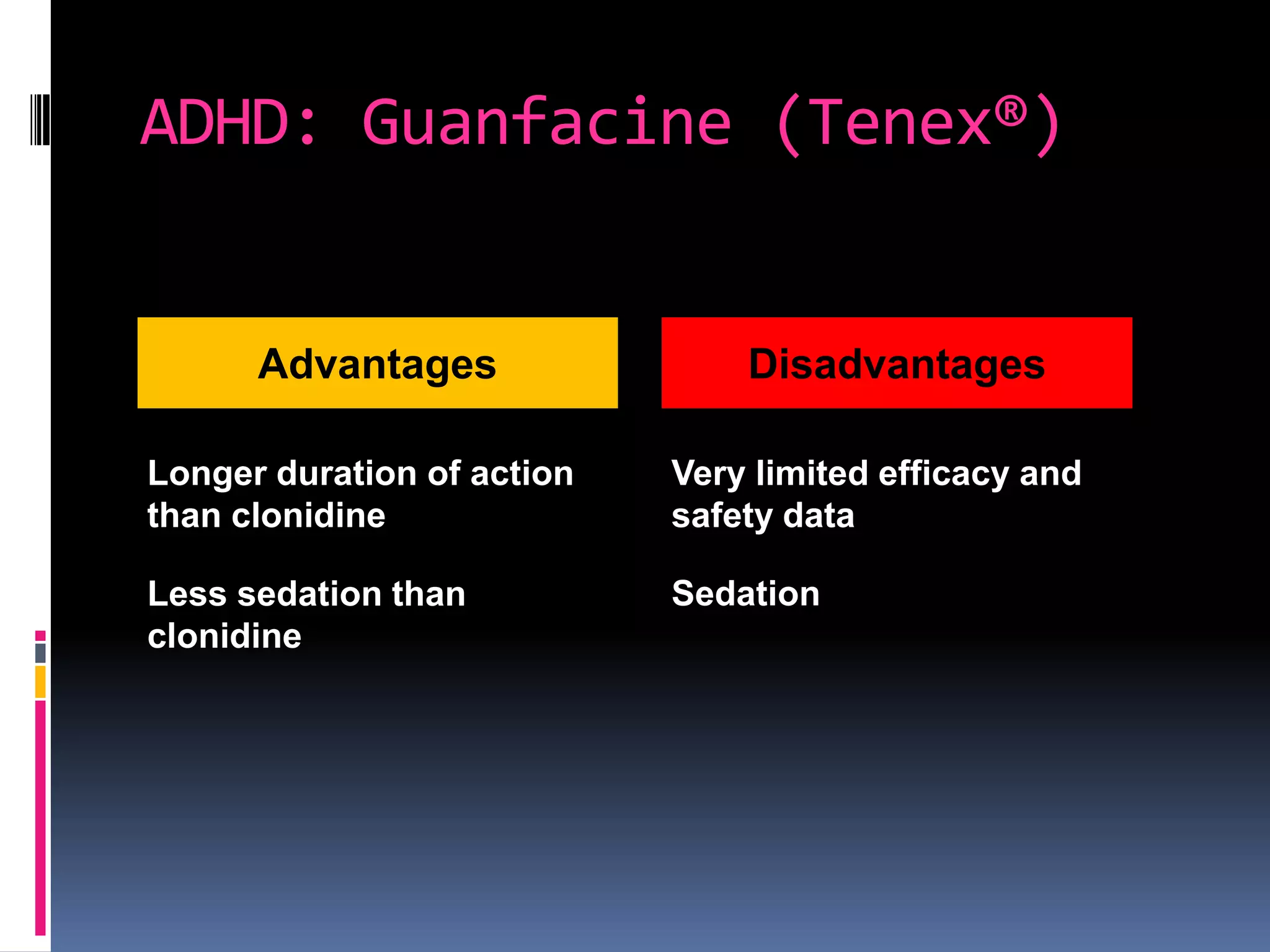 Advances in the pharmacotherapy of attention deficit hyperactivity ...