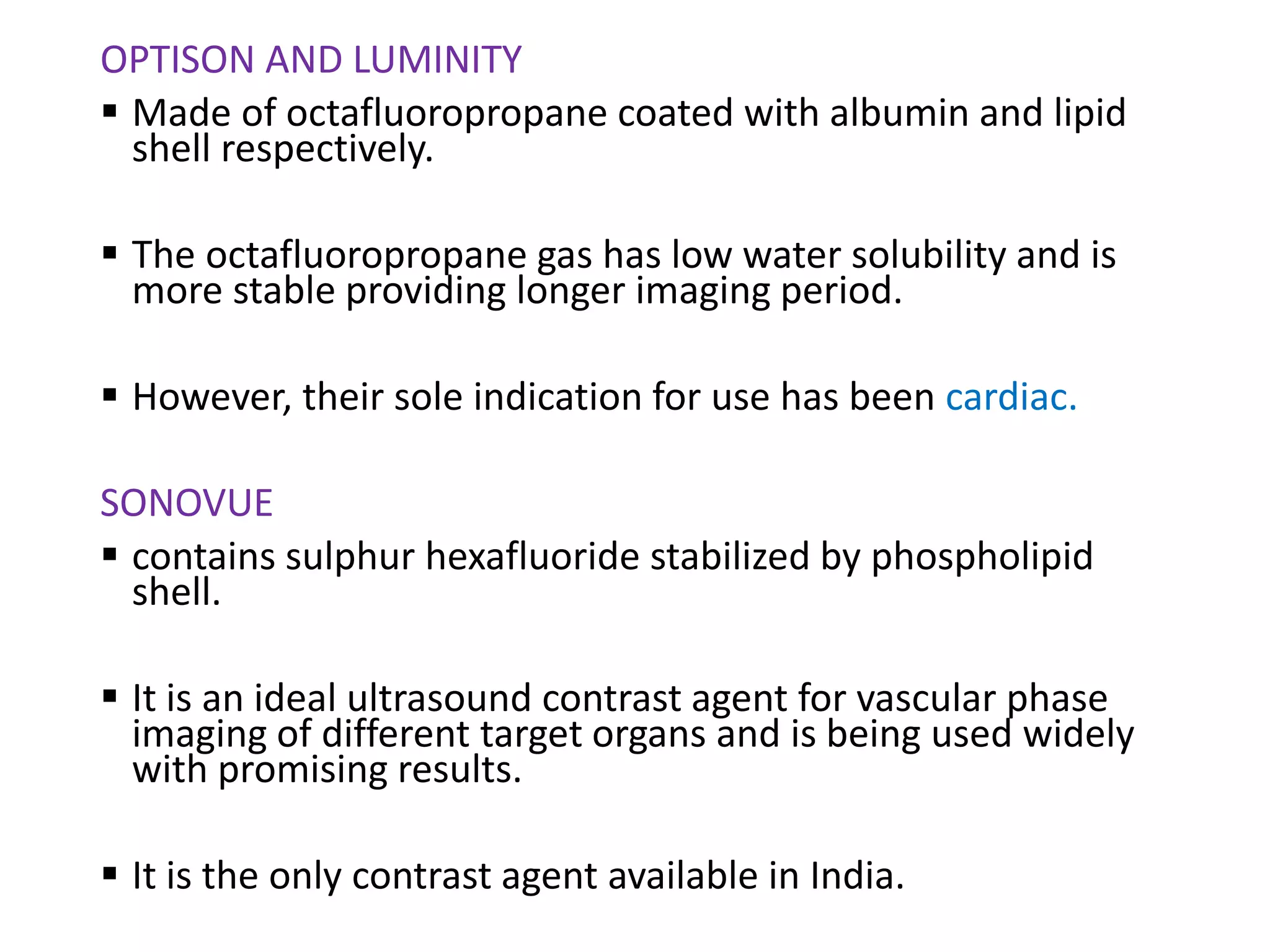 Advances in ultrasound | PPTX