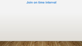 Join on time interval
 