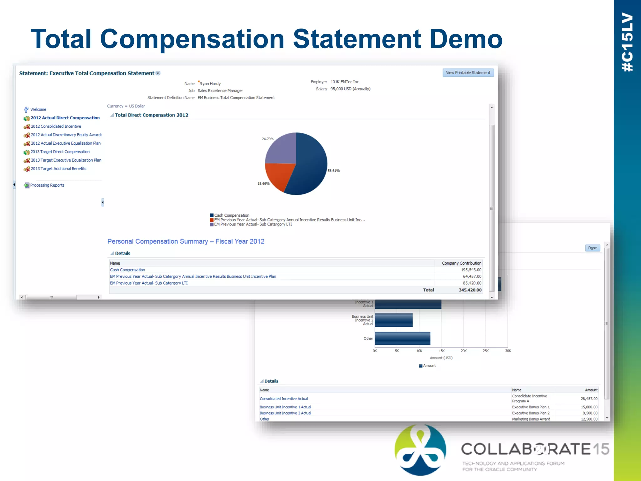 Total Compensation Statement Demo
 