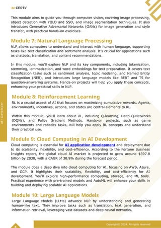 Advance Your Career with AI Development Certification – Shop Now! | PDF