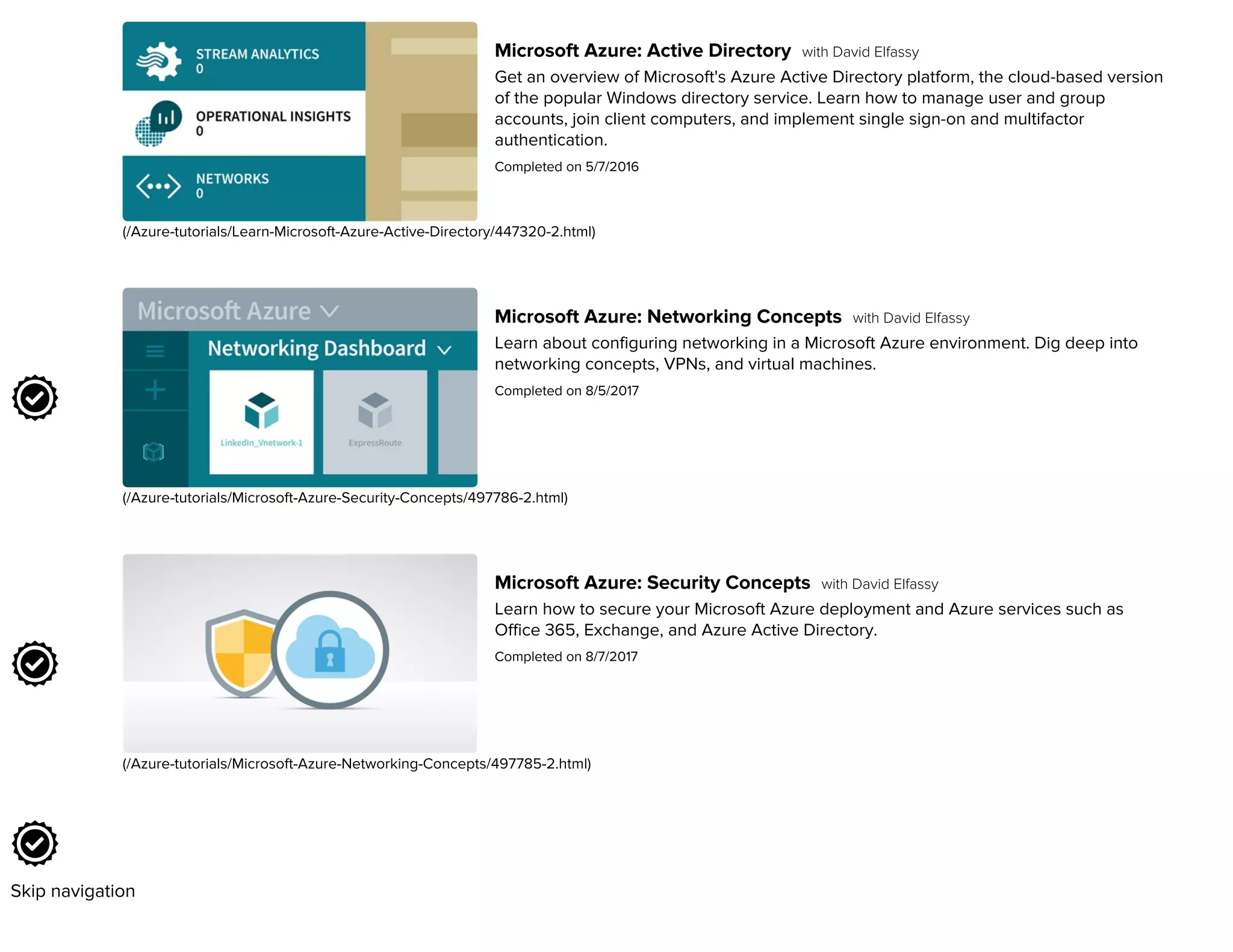 Lynda.com Learning Path - Advance Your Skills as an Azure IT ...