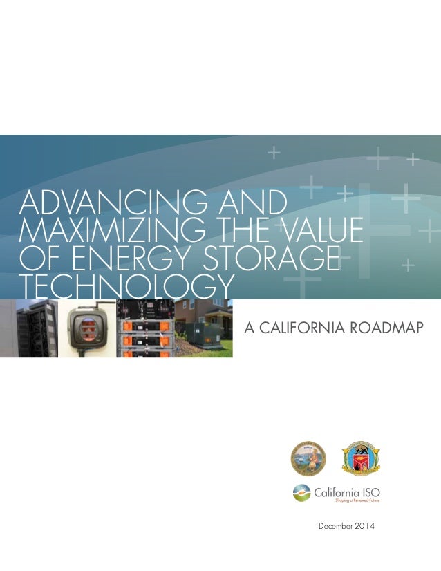 Advancing and maximizing the value of Energy Storage Technology Dec 2…