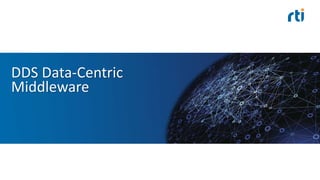 DDS Data-Centric
Middleware
 